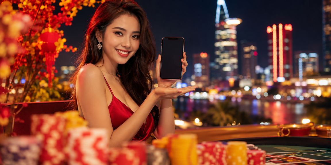 Người dùng tại TP Hồ Chí Minh xem trang casino di động bằng giao diện tiếng Việt