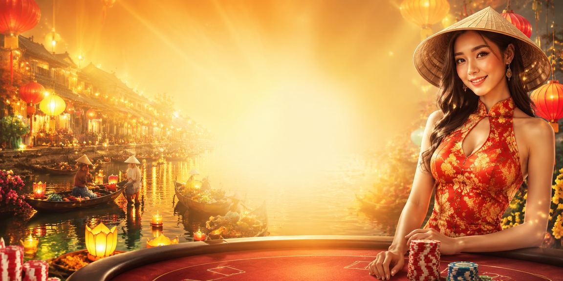 Hình ảnh Hội An gợi bối cảnh người dùng Việt đọc thông tin cá cược và casino